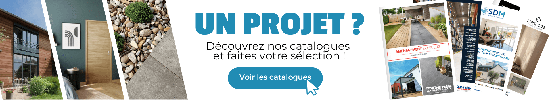 Bandeau catalogues groupe DM