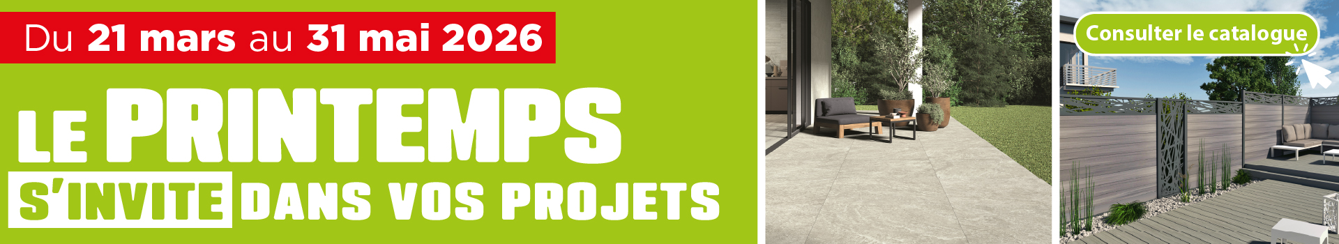 Bandeau promo printemps 2026