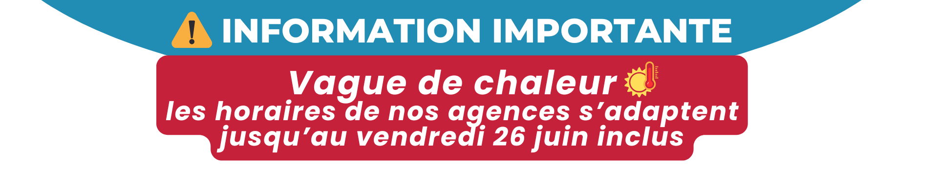 Vague de chaleur - Juin 2026